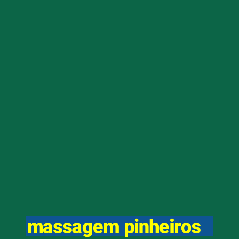 massagem pinheiros